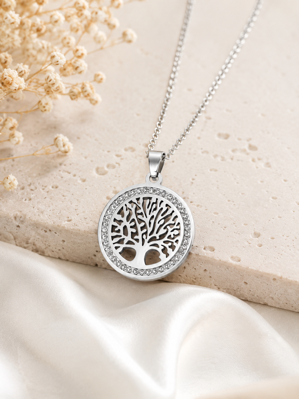 Collier Arbre de Vie Éternel