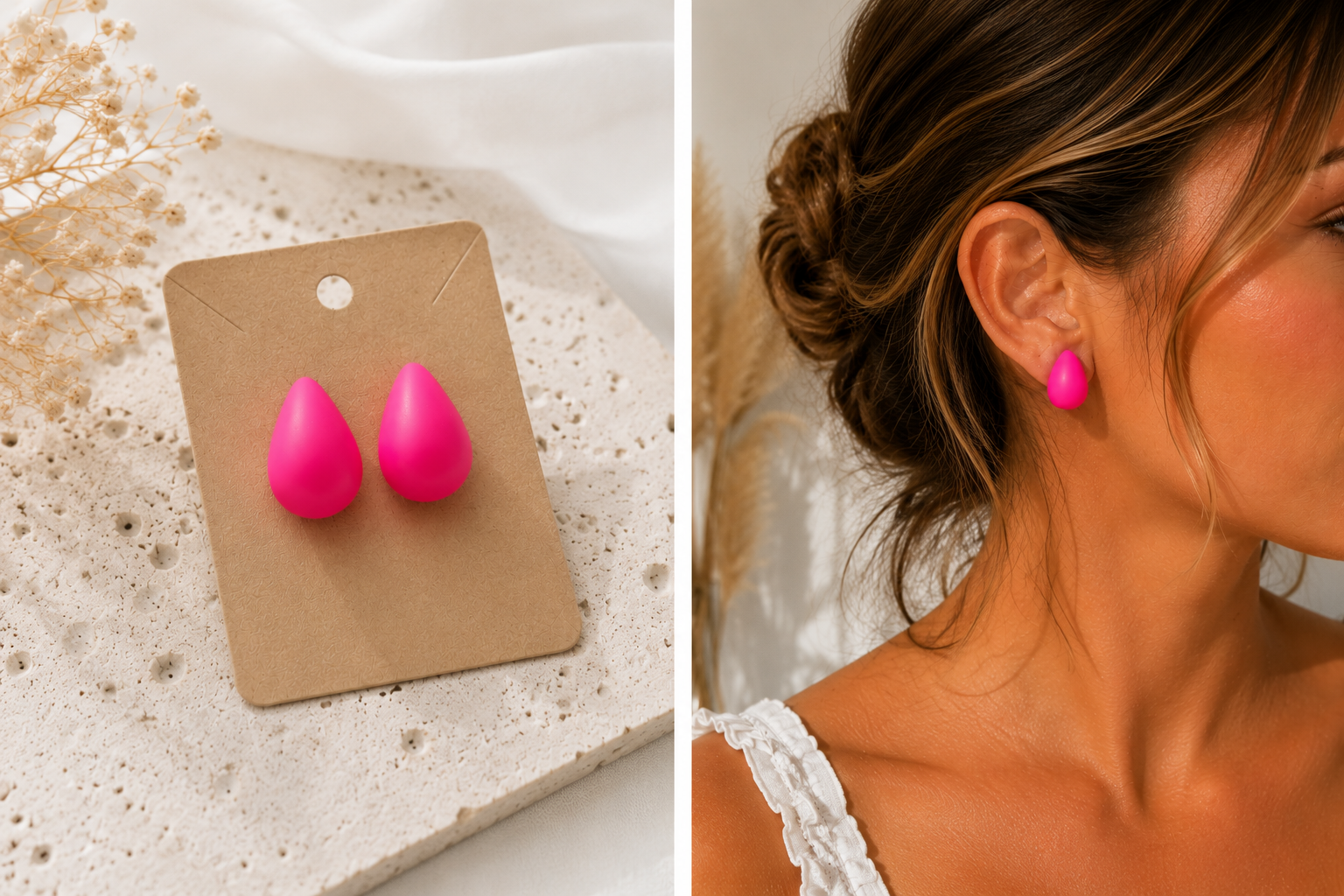 ✨ Boucles d'oreilles Goutte