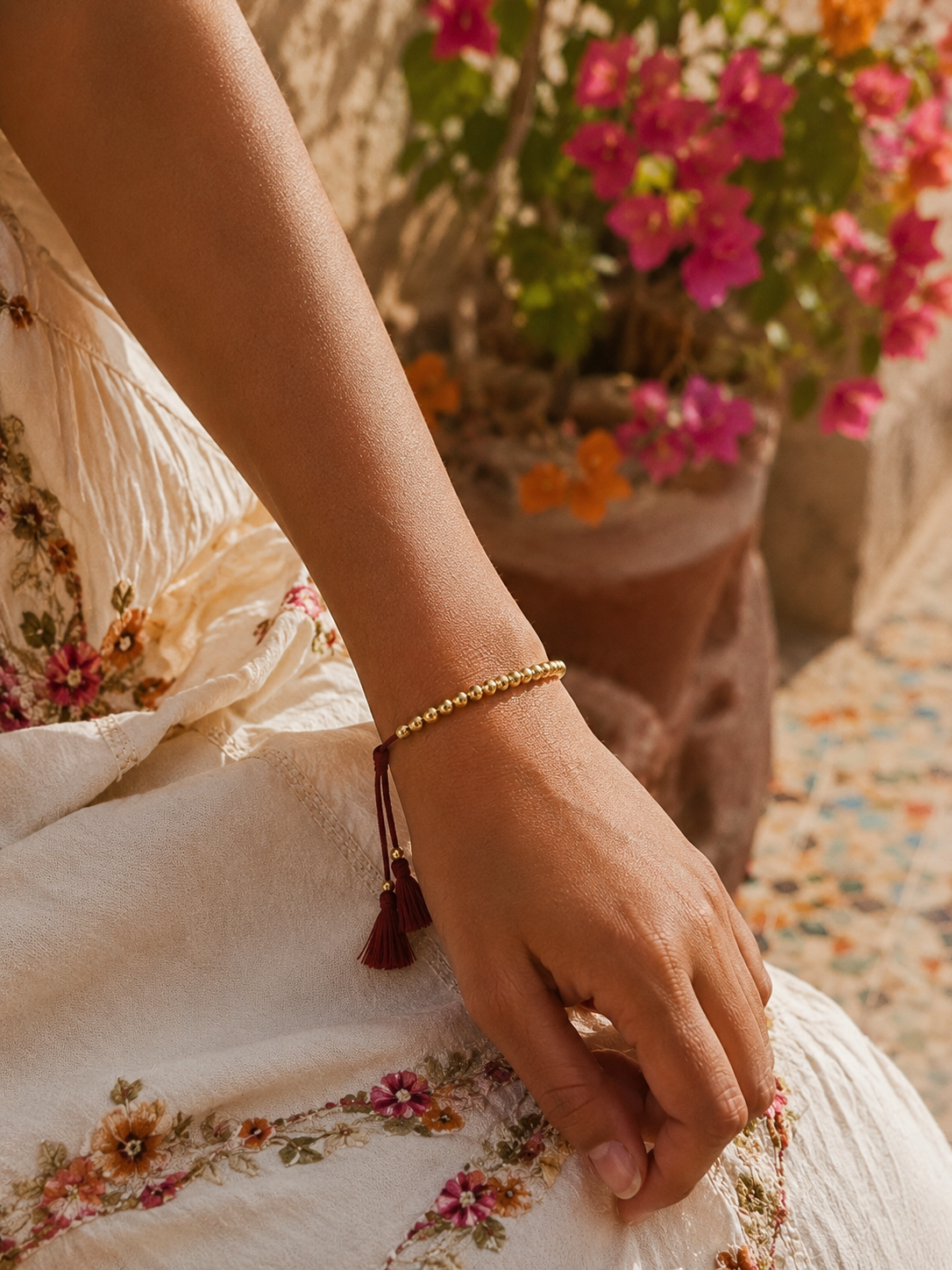 Bracelet Karma Tibétain Porte-Bonheur – Adulte & Enfant Acier inoxydable