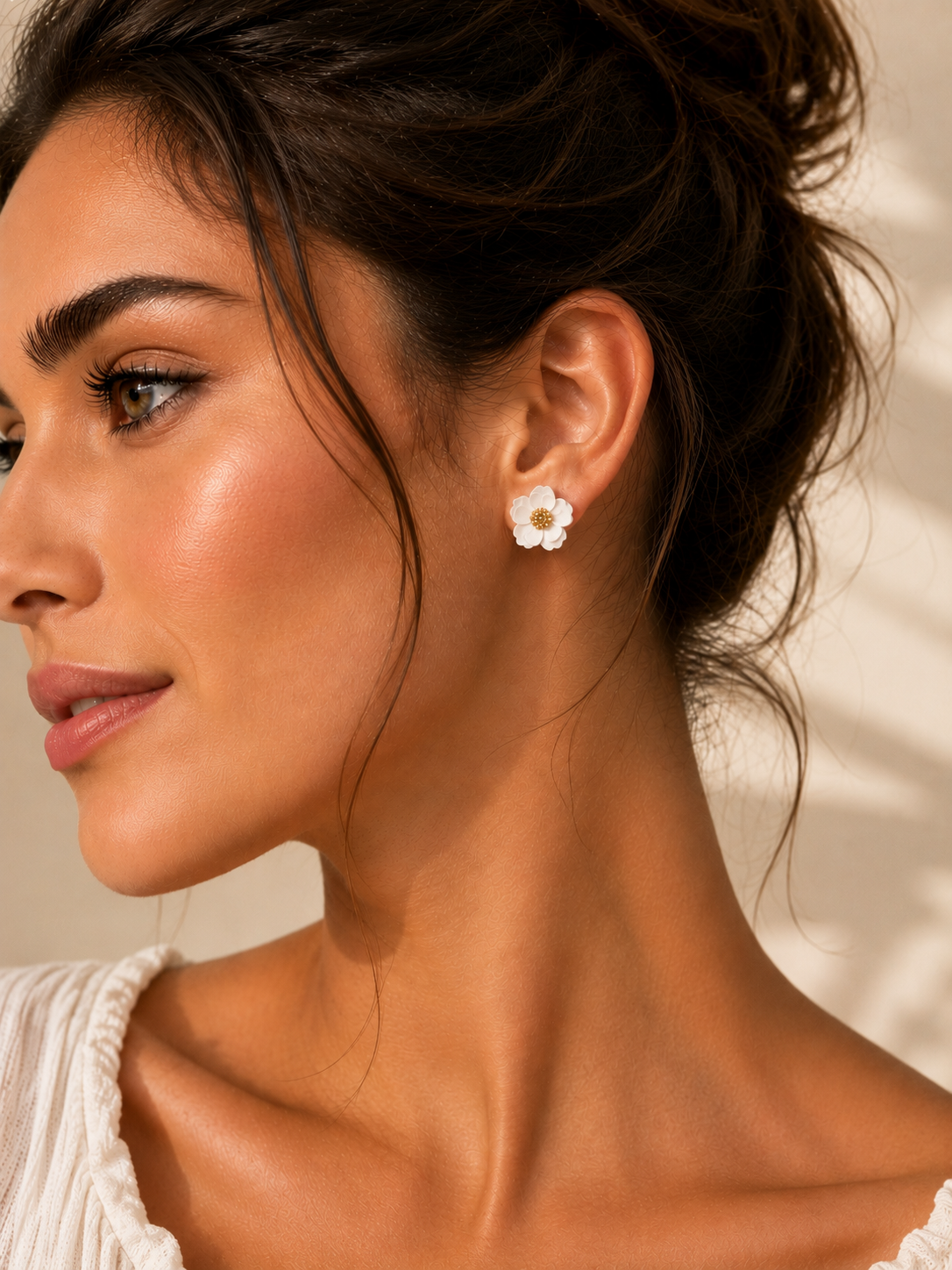 🌼 Boucles d'oreilles Marguerite – L'Atelier des Pépites