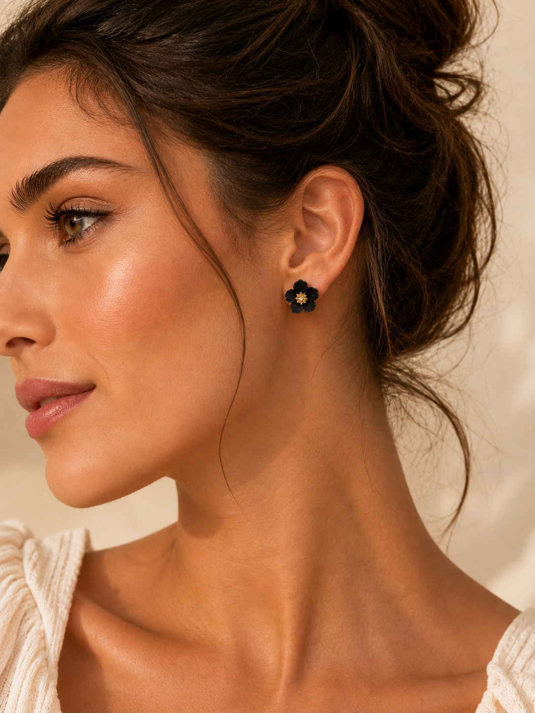 🌼 Boucles d'oreilles Marguerite – L'Atelier des Pépites